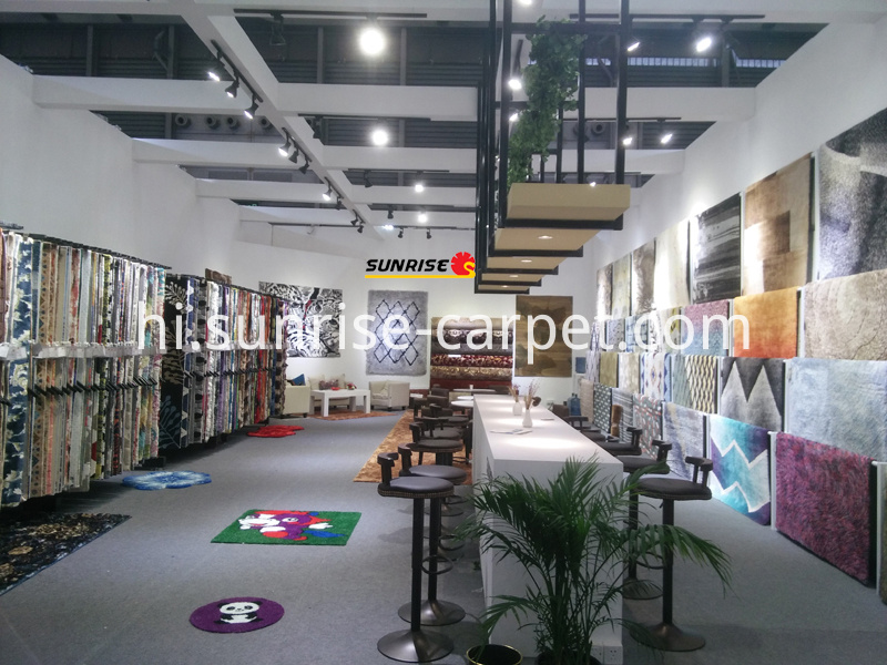 डॉन्मोटेक्स एशिया मेला ऑफ सनरीस कार्पेट Domotex Asia Fair of SUNRISE CARPET